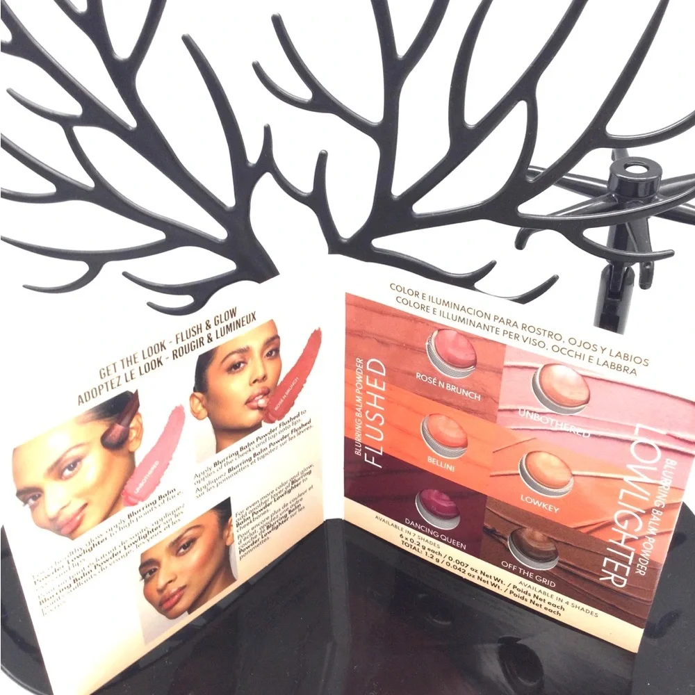 Danessa Myricks Beauty Lowlighter sample Palette - Peach/Rose Shades